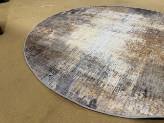 Karpet, meerkleurig, doorsnee 200 cm